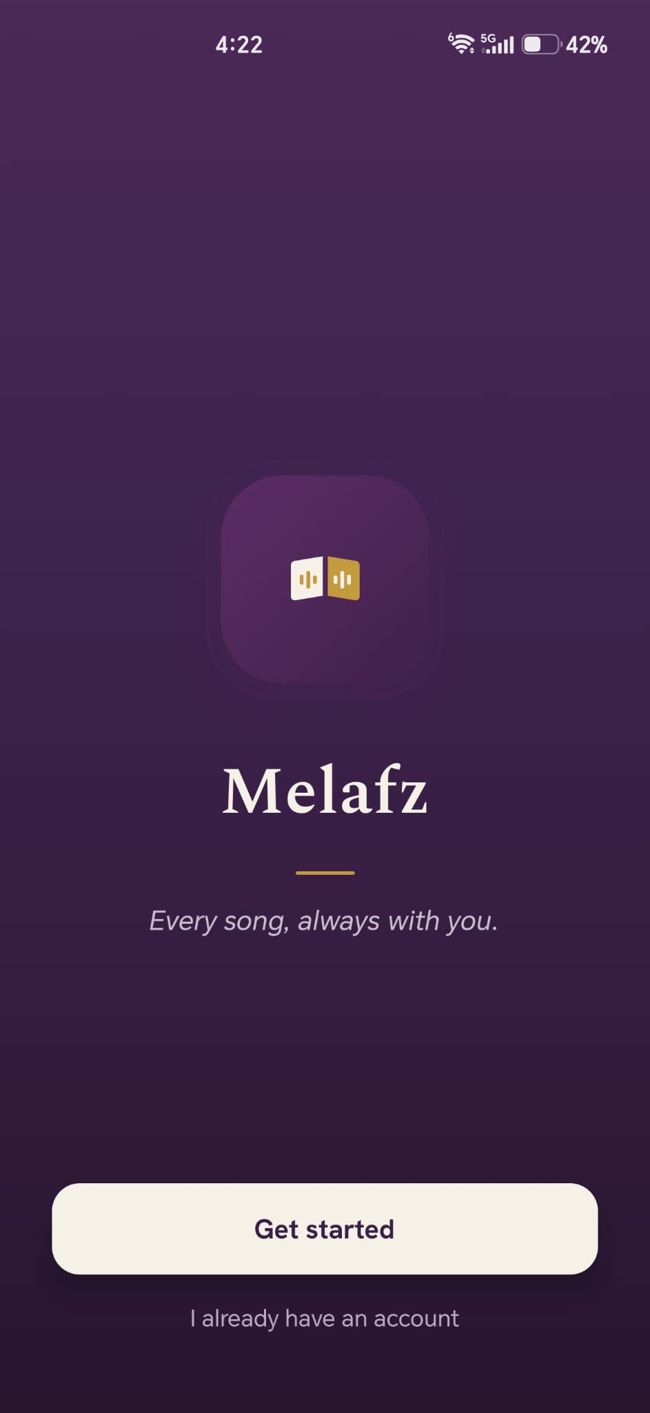 Melafz — Every song, always with you.